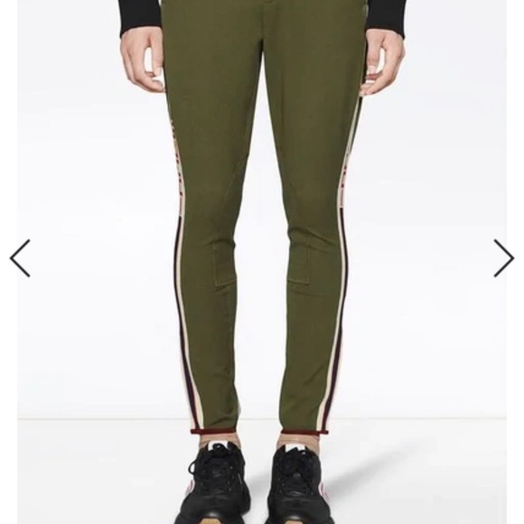 Gucci stripe gabardine pants size 46IT - Picture 7 of 8